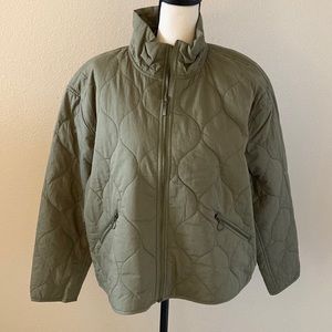 Lucky Brand Womens Quilted Coat